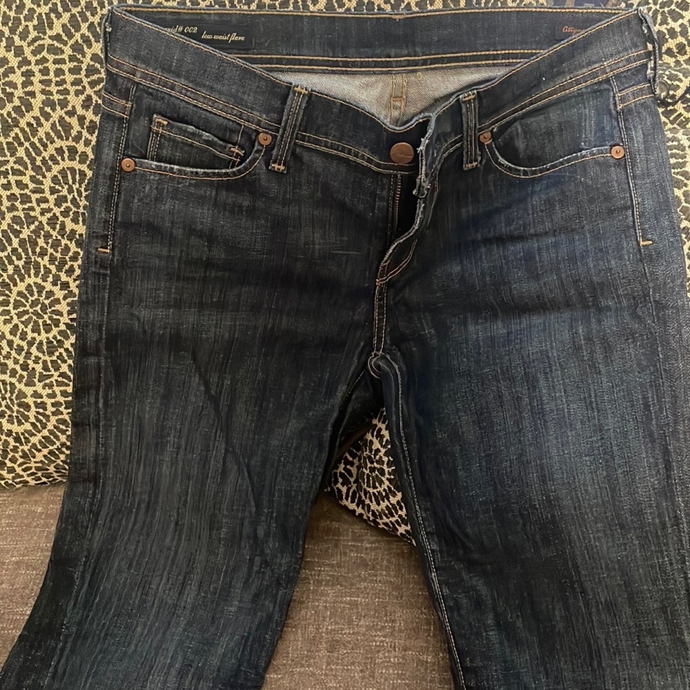 Low waist flare jeans